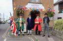 Pic shows left to right : David Milton, Mike Champion, Robert Dibble, Niall Watson, all taking part in this year's beer and ale tasting.