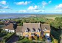 This substantial house has spectacular views over Sand Bay and Kewstoke towards the Welsh coast.  Pictures: Ashley Leahy