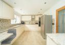 The kitchen/breakfast room has a modern classic look