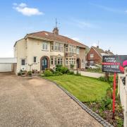 This handsome period property backs onto the golf course in Uphill.   Pictures: Ashley Leahy