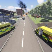 Virtual reality (VR) is being used to simulate traffic collisions, flooding and terrorist attacks.