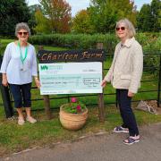 The children's hospice has received £1,000