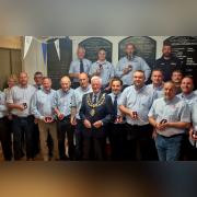 The RNLI crew of volunteers recently received their medals