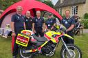 Oxfordshire Fire and Rescue Service's Road Safety Biker down team