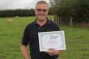 Andrew Brewer, Carbon Farmer of the Year winner.