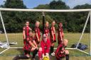 Totton and Eling Girls U10s were awarded the grant as part of Royal Mail's Kits 4 Kids programme.