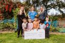 Members of Treasure Island Playgroup with the donation