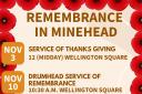 Remembrance events in Minehead.