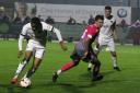 Weston-super-Mare AFC faced Weymouth at the Optima Stadium earlier this season