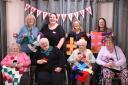 Northlands House Care Home’s Knit & Natter Group with Tricia Kenyon, Service Development Officer at Communicare