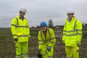 Sarah Dyke MP for Glastonbury and Somerton Tree Planting A303