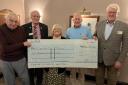 Trinity Rotary Club donation to Purfleet Trust in King's Lynn