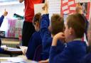 Pupils in a primary school class. Picture: Archive