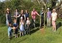 Sustainable Backwell was one group which planted 10 trees in 2021 with the Thatchers Community Orchard Project.