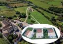 The proposed new development at Stables Business Park, Rooksbridge.