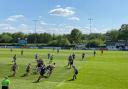 It was a fine day for rugby at Taunton RFC.