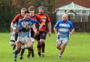 Action from Burnham Seconds' match