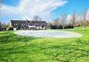 The greens as Wedmore golf course remained playable despite the recent rain