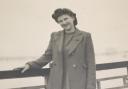 Margery on Weston prom in June 1943.