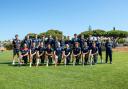 The Weston AFC squad in Vilamoura, Portugal