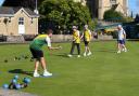 Action from Congresbury's league game against Clevedon