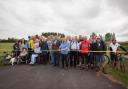 The 13-mile route was opened last week