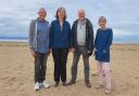 Left to Right: Mike Schollar, Linda Hoy, Ashley Fox MP, Sue Meads.