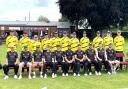 The two squads wore Gloucester T20 kits for the testimonial match.