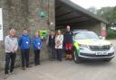 The first defib has already been installed in Shepton Mallet