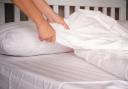 Failure to wash your bedsheets every week could reportedly lead to acne breakouts and a build-up of dead skin and dust mites.