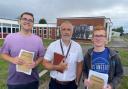 Students at the King Alfred School Academy in Highbridge are celebrating A Level results day.