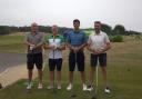 The golf day winners