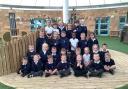 Pupils at Ashcombe Primary School.