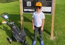 Six-year-old golfer from Mendip Spring Golf Club making waves