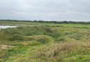 Planned site of new irrigation lake at Burnham and Berrow Golf Club