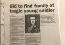 Alan Berry gathered news thanks to old newspaper articles