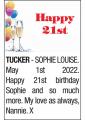 SOPHIE LOUISE TUCKER