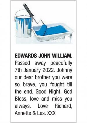 JOHN WILLIAM EDWARDS