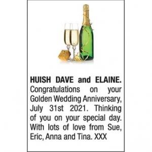 DAVE and ELAINEHUISH