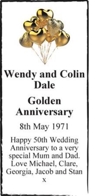 Wendy and Colin Dale