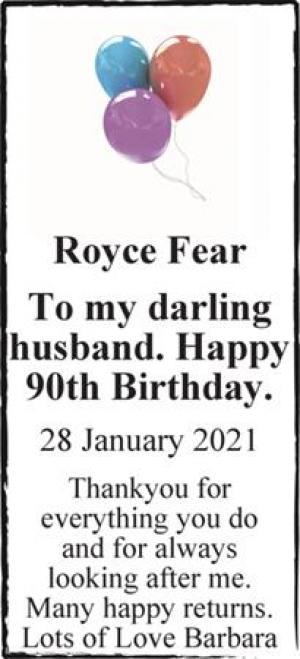 Royce Fear