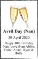 Avril Day (Nan)