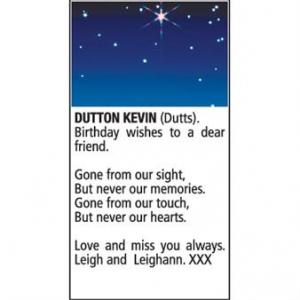 KEVIN DUTTON (DUTTS)