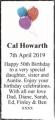 Cal Howarth