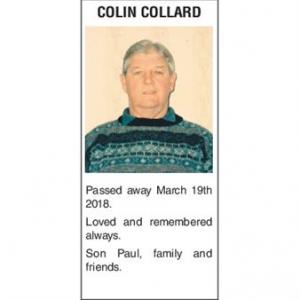 COLIN COLLARD