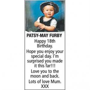 PATSY MAY FURBY