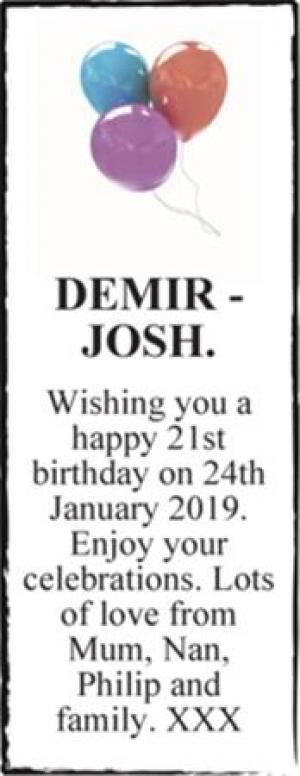 DEMIR - JOSH.