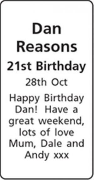 Dan Reasons