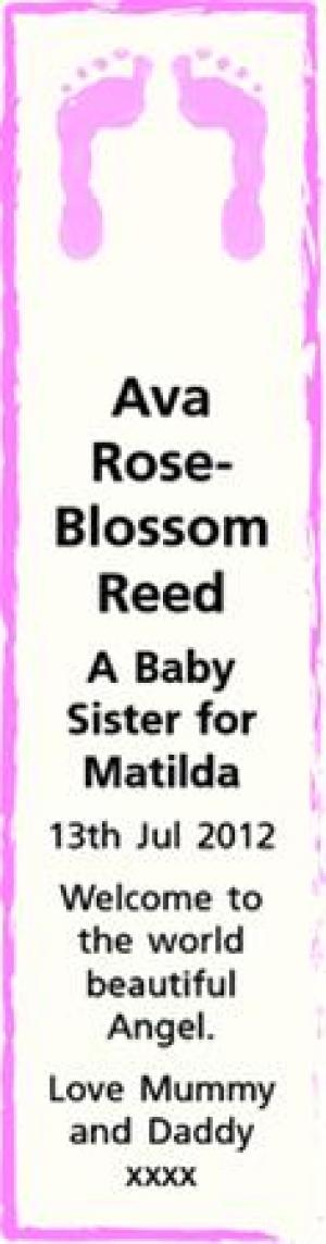 Ava Rose-Blossom Reed