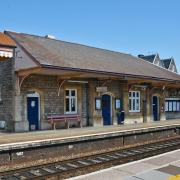 Yatton Railway Station.